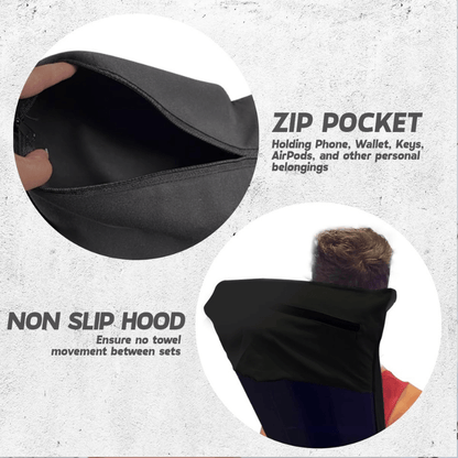 trueFitt™ Premium Hooded Gym Towel
