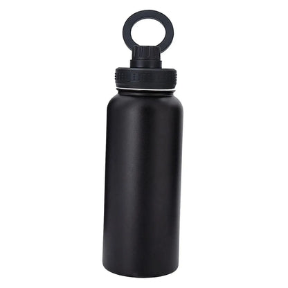 trueFitt™ Insulated Bottle with Magnetic Phone Holder - 1L